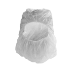 Protective disposable hood – breathable non-woven head cover.