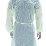 Disposable Isolation Gown with Full Sleeves for Medical and Hygiene Use